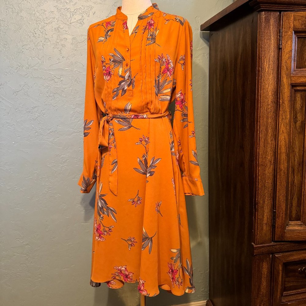 Nanette Lepore Floral Midi Dress